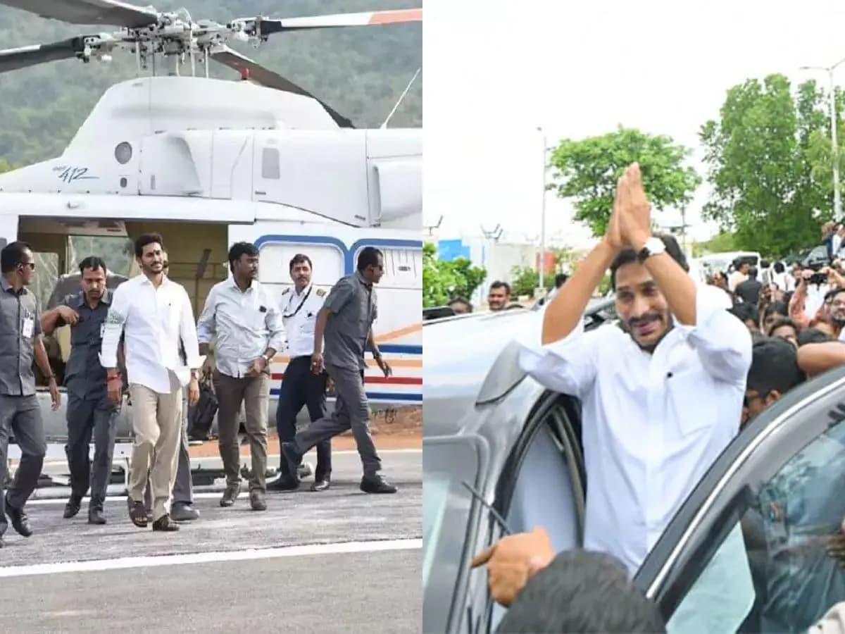 Jagan Spent ₹220 Crore on Helicopter Rides? Lokesh Alleges Extravagance