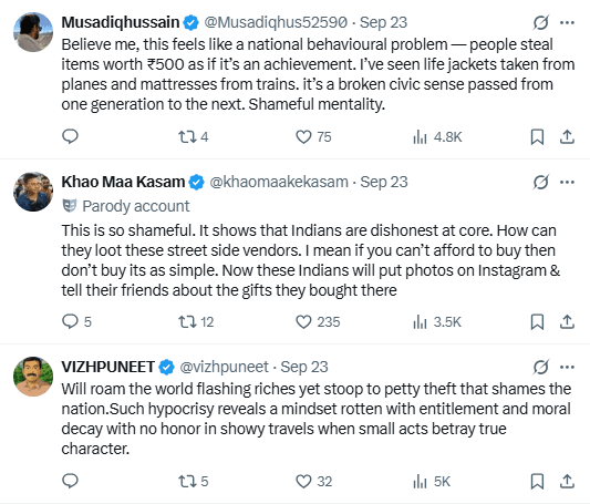 Internet lashes out at 'shameful' Indian couple for stealing from Vietnam vendor