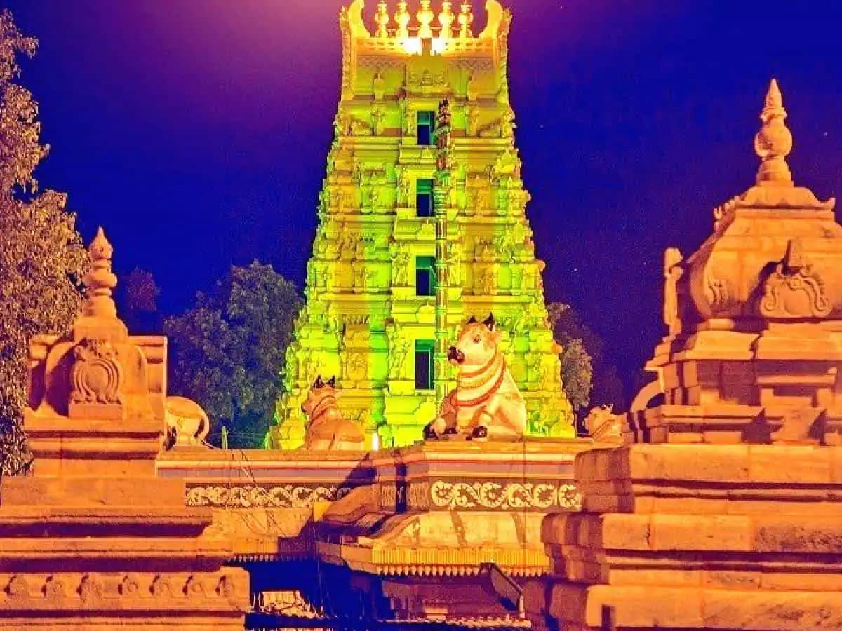 Srisailam in the style of Tirumala.