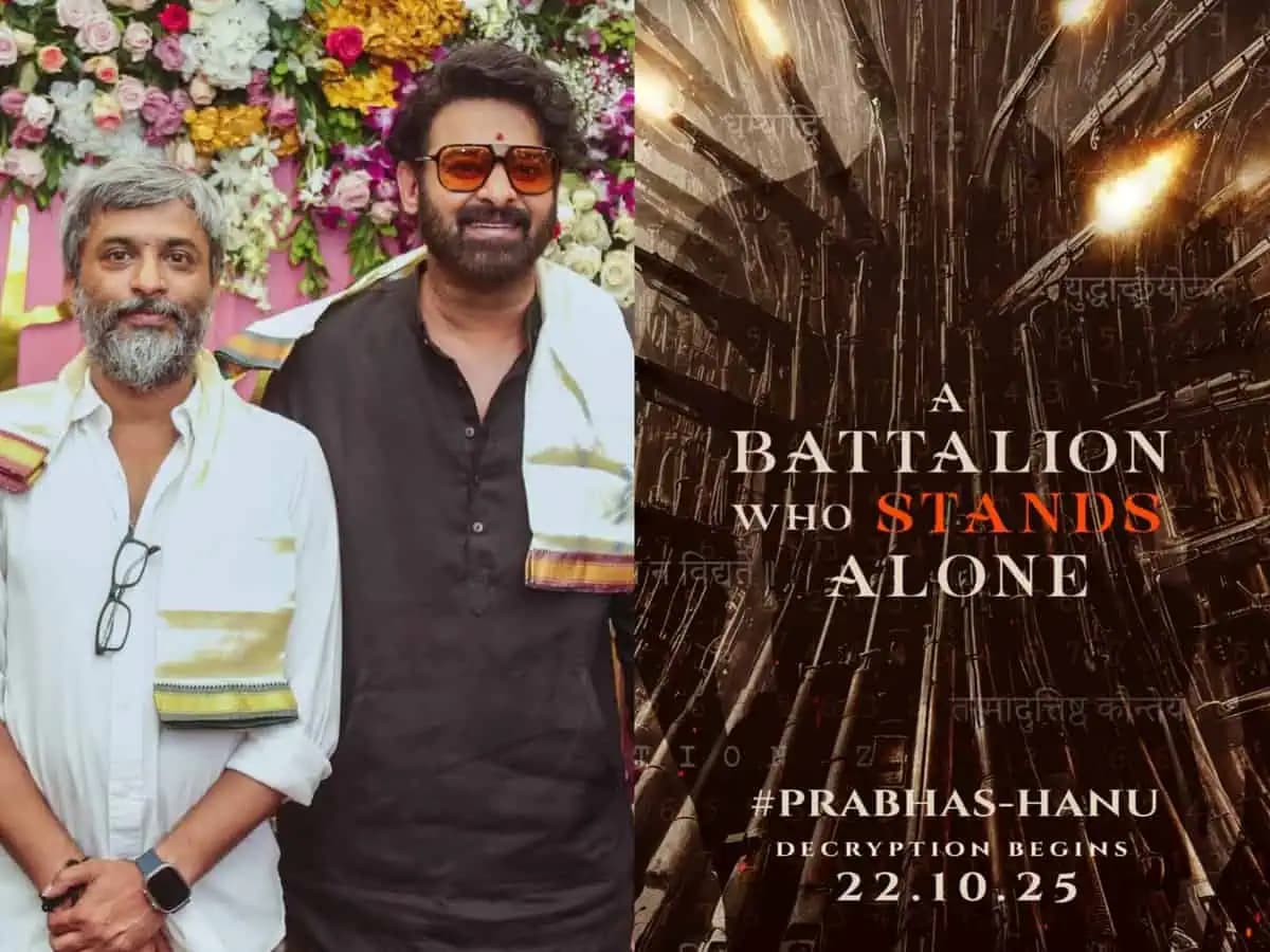 Prabhas.. Hanu.. Have You Seen This Change?