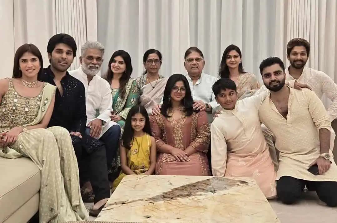 Allu Family Diwali Pic Sparks Engagement Reveal-Sneha Just Gave Fans a Glimpse?