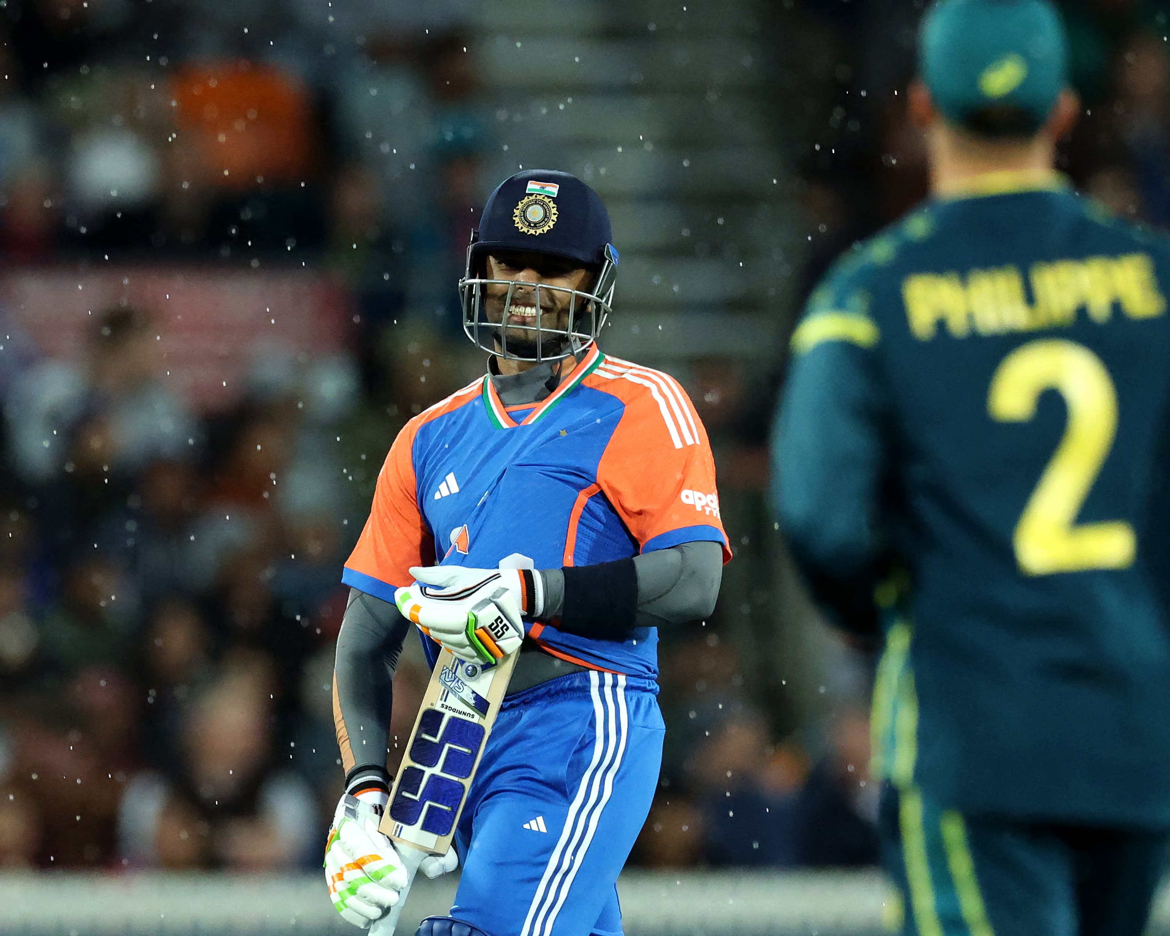 Rain Halts India’s Flying Start in 1st T20 Against Australia
