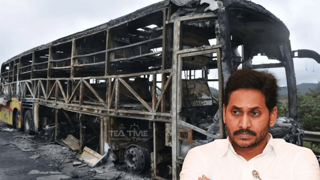 YCP’s Fake Campaign On Bus Tragedy: AP Police Swing Into Action