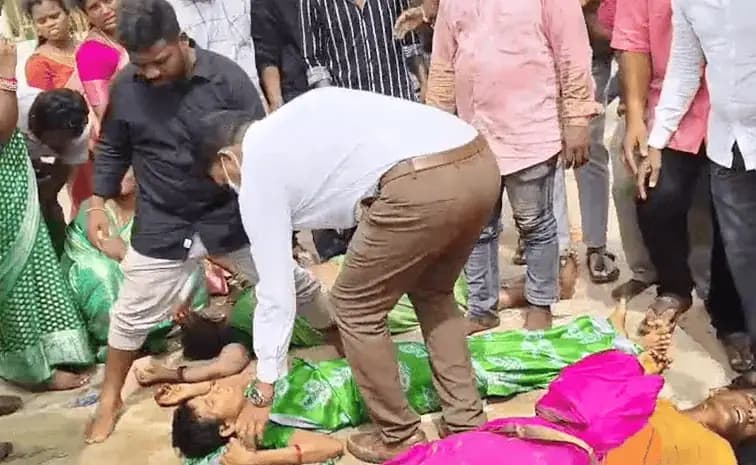 Former Minister Dr. Seediri Appalaraju Treats the Injured – A True Act of Humanity