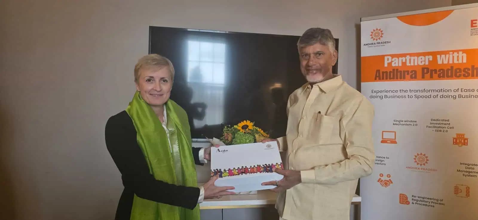 Chandrababu Pitches Andhra as Aerospace Hub in Talks with Rolls-Royce