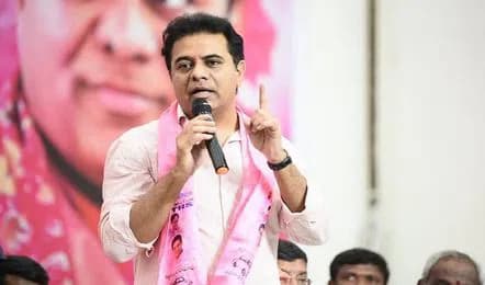 KTR Challenges CM Revanth Reddy for an Open Debate on Jubilee Hills Development