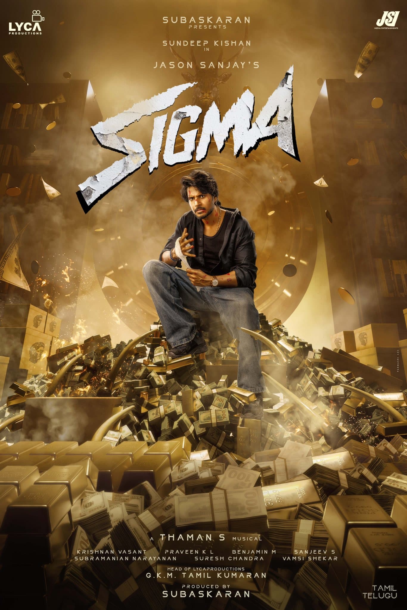 Gold, Cash, and Chaos - What’s Hiding Behind Sigma’s Intense Poster?