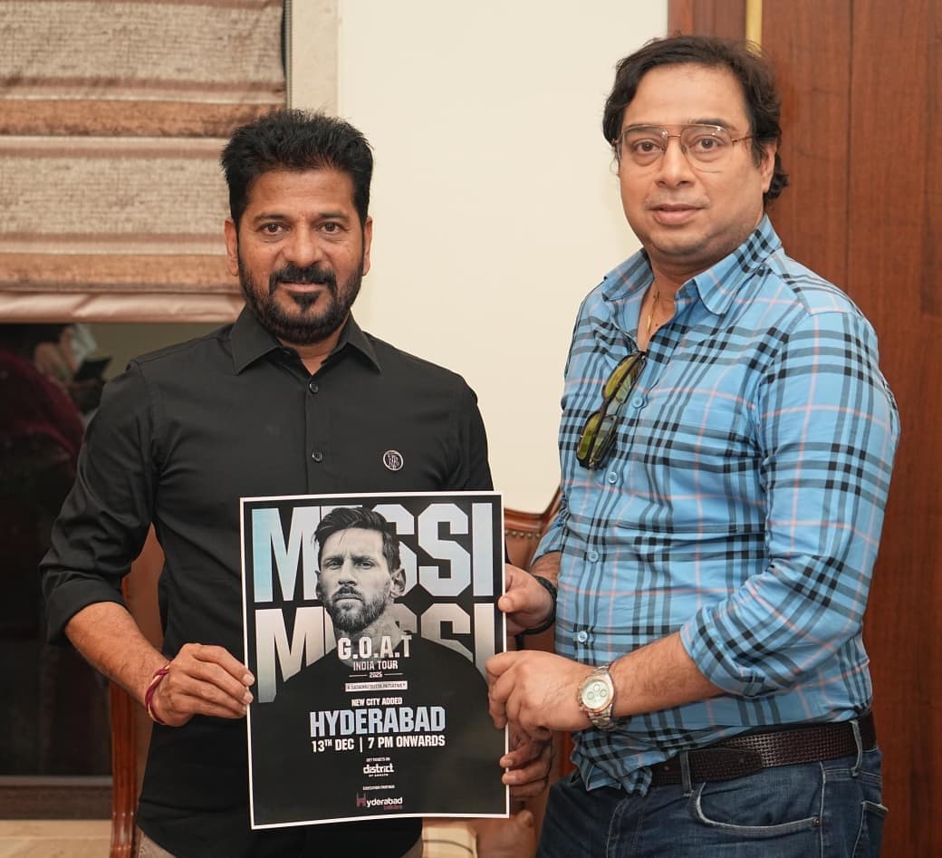 Lionel Messi to Visit Hyderabad on December 13 for the GOAT Tour