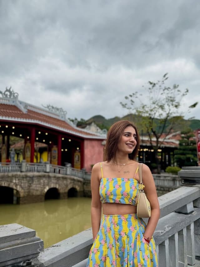 Priya Prakash Varrier is currently holidaying in Vietnam