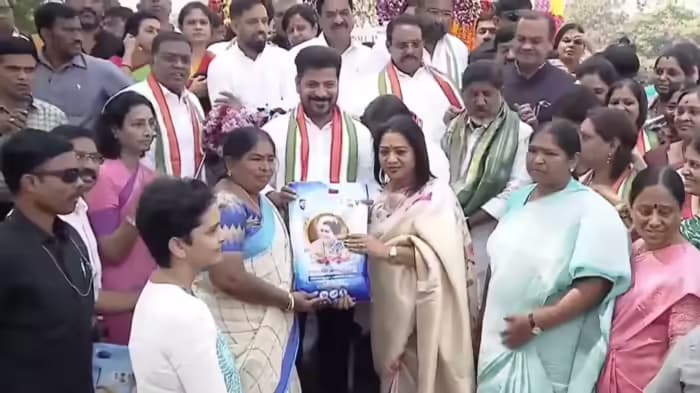 CM Revanth Reddy Launches Distribution of One Crore Sarees for Women