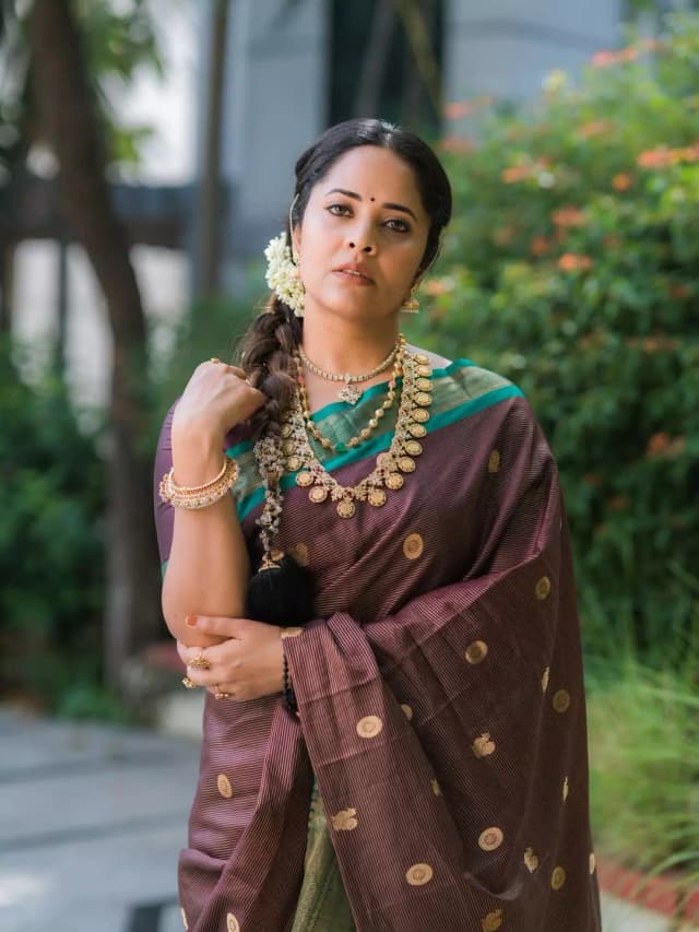 Anasuya Traditional Look