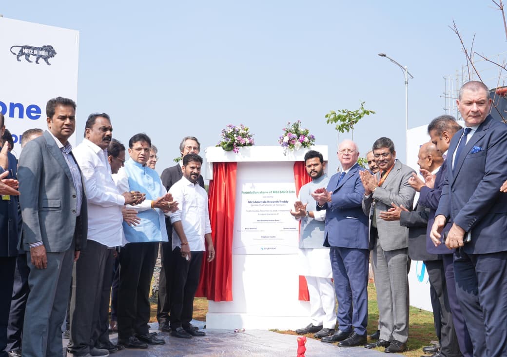 Revanth Reddy makes a strong statement at Safran’s new facility launch!