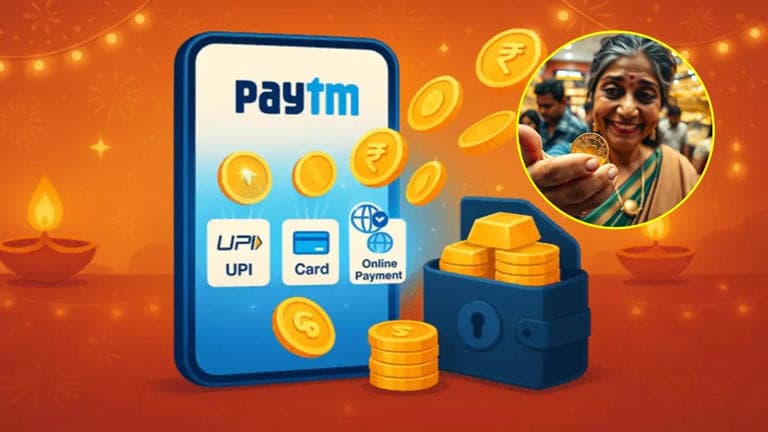 Paytm Launches ‘Gold Coins’ Feature for Digital Payments