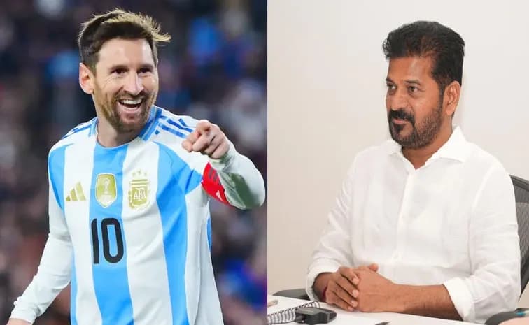 CM Revanth Reddy to play football with Messi!