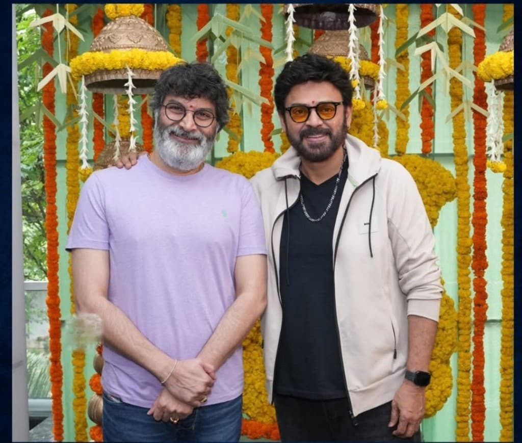 A Family-Themed Title Is Under Consideration for Trivikram and Venkatesh’s Movie!