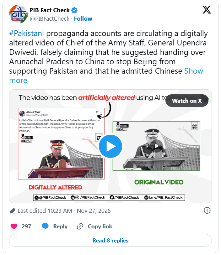 Pakistan’s Synthetic War: How Fake Missiles and Deepfakes Are Targeting India