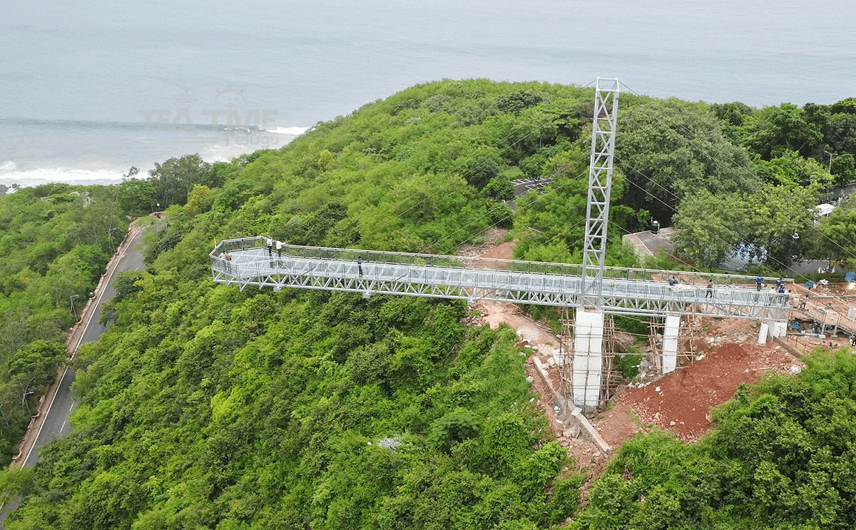 Visakhapatnam: The Skywalk Glass Bridge inauguration takes place today