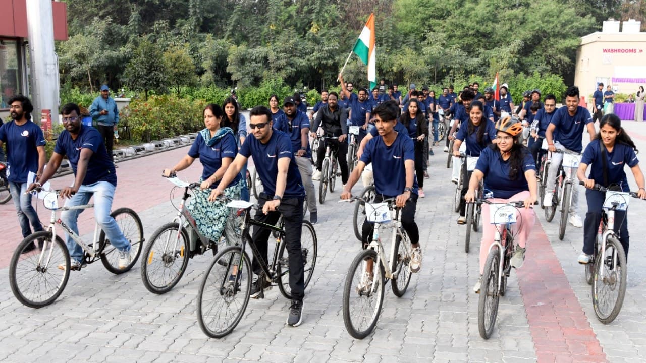 Employee Health is Our Strength: Garudavega’s ‘Pedal to Progress’ Cycling Event a Big Hit!