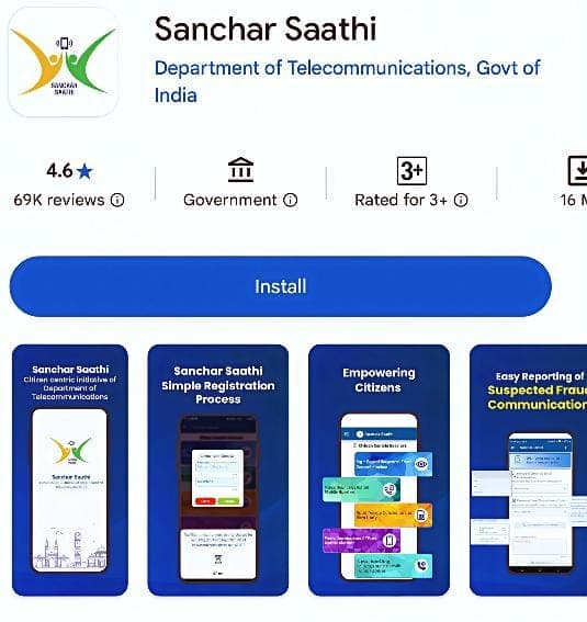 Central Government steps back from its decision on the Sanchar Saathi app!