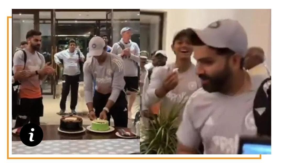 Viral Moment From Team India Celebration!