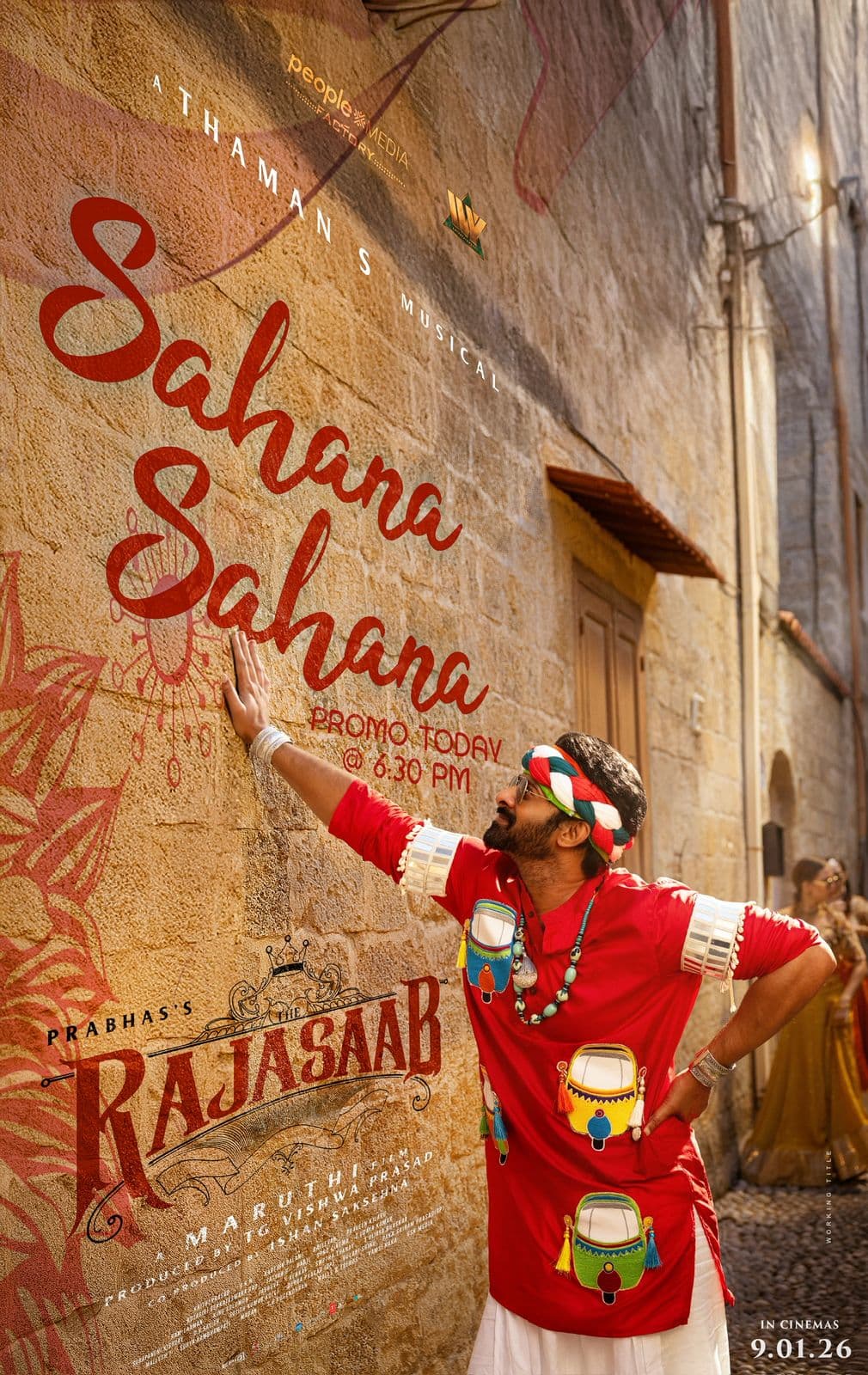 Sahana Sahana Promo Released from The Raja Saab, Full Video Song on Dec 17