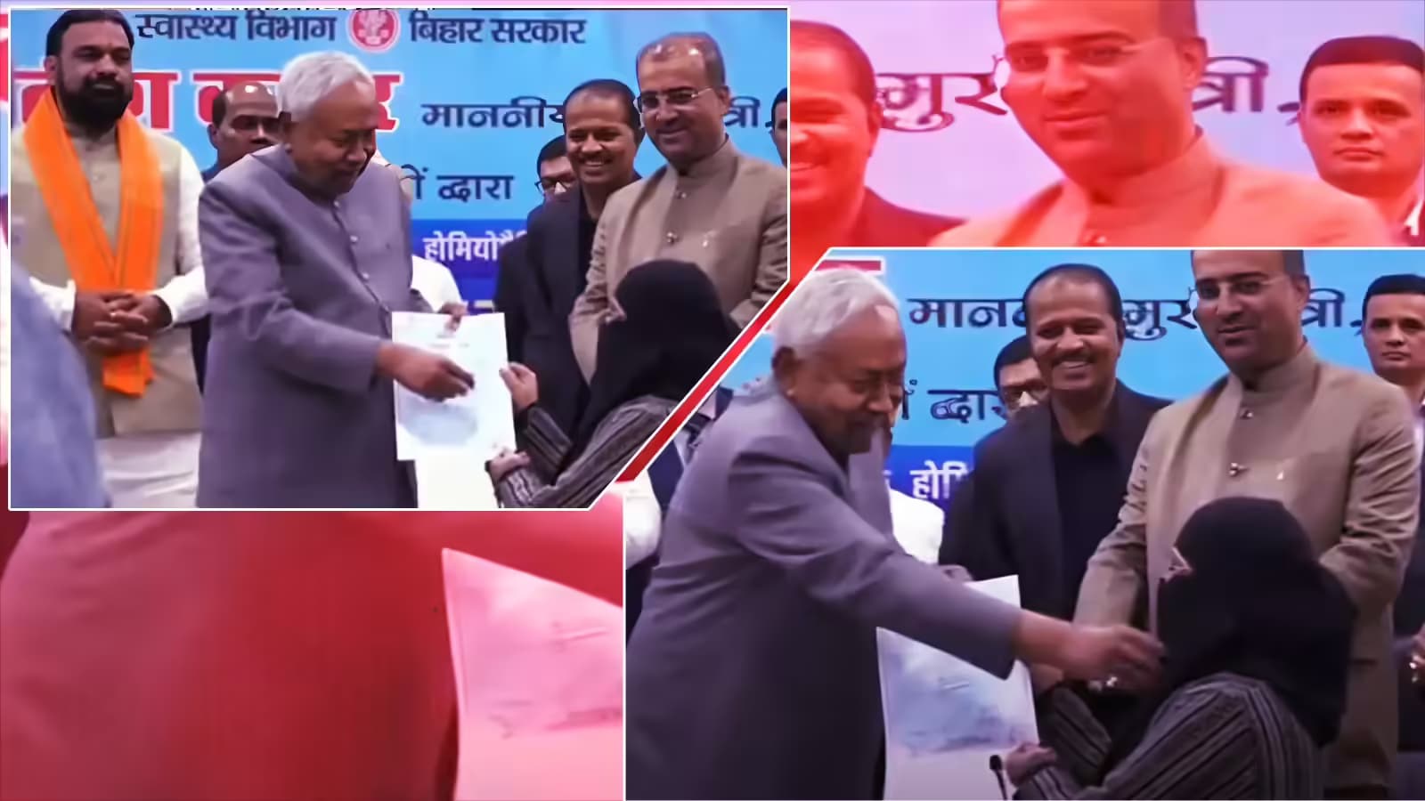 Bihar CM Nitish Kumar in Controversy Over Hijab Incident!