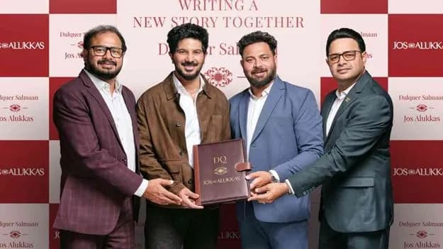 Dulquer Salmaan Appointed as the New Brand Ambassador of Jos Alukkas
