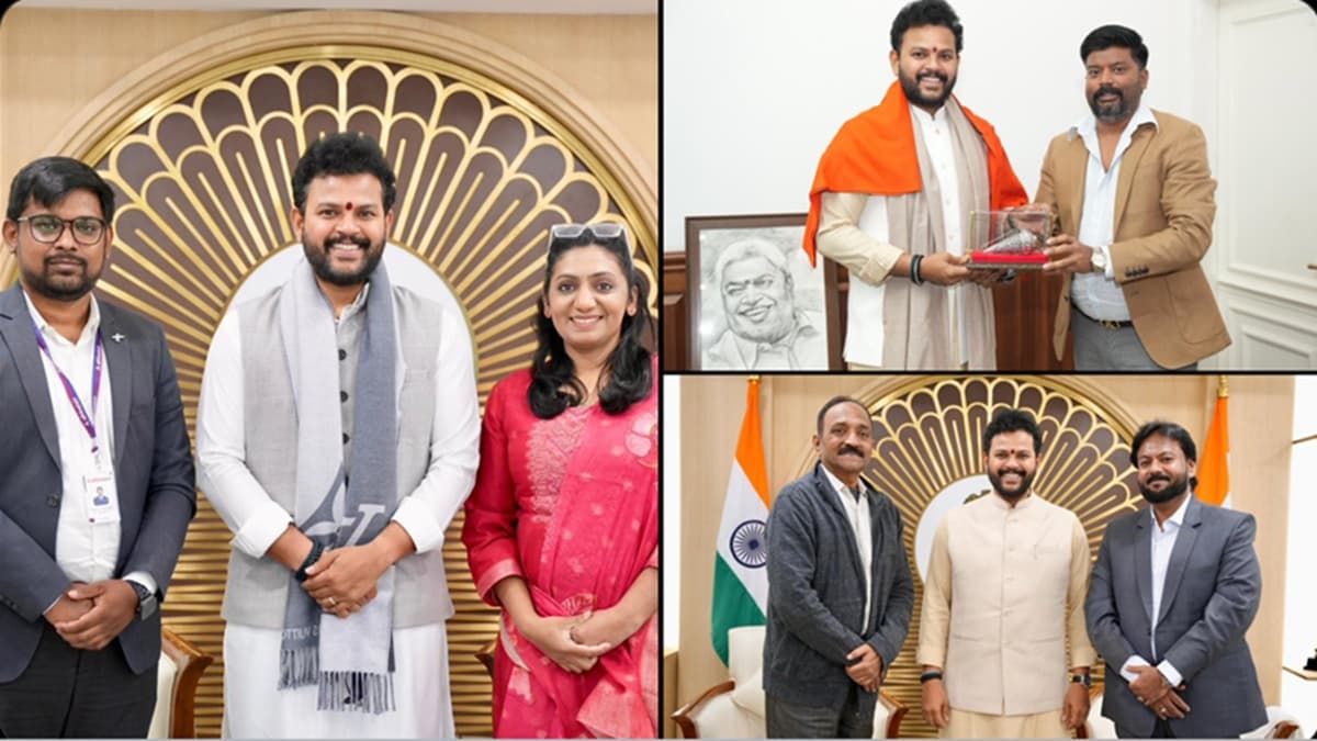 Centre Checks IndiGo: Union Minister Ram Mohan Naidu Meets Representatives of Three New Airlines