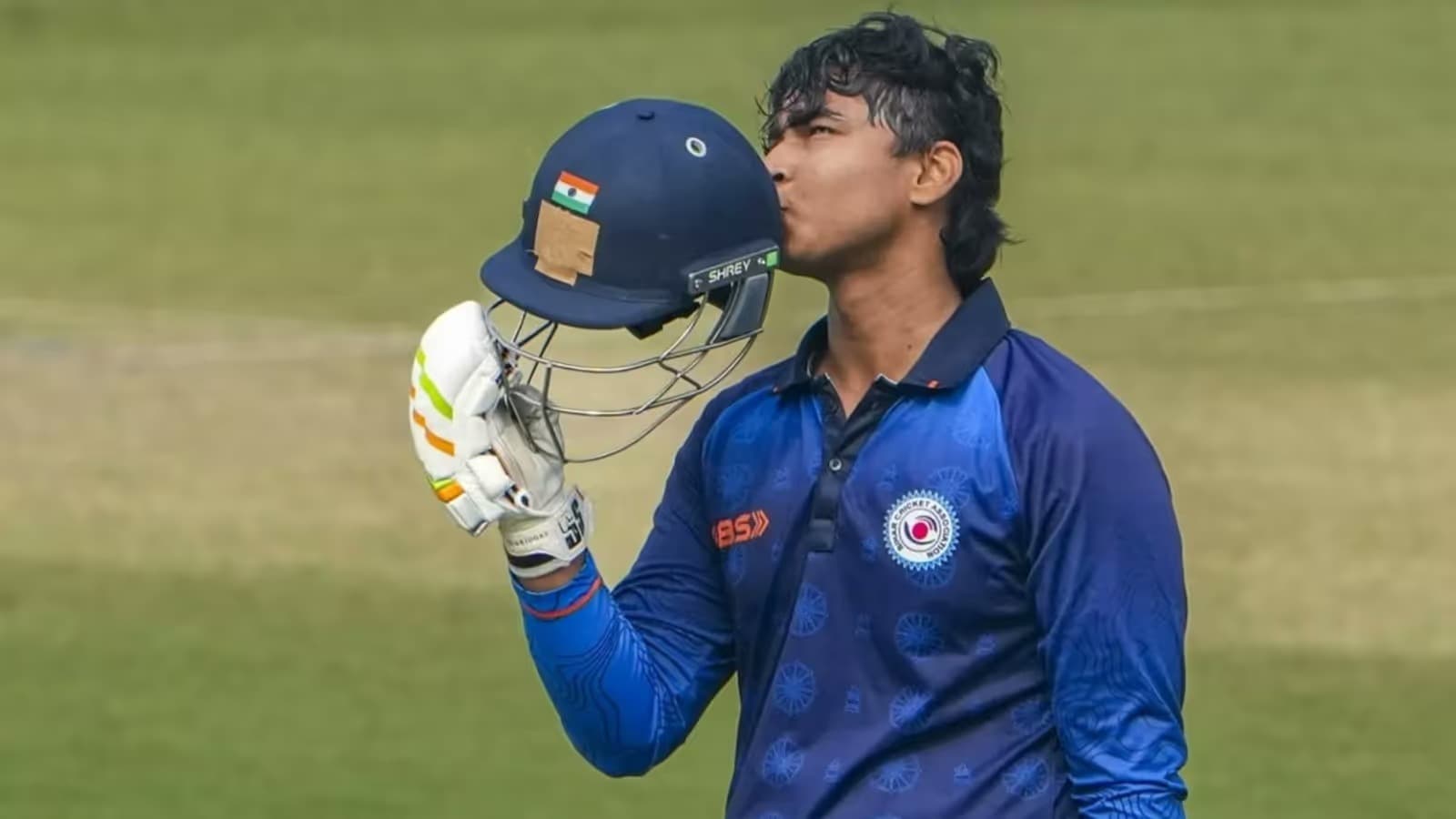 Vaibhav Suryavanshi Storm..! 36-Ball Century Shakes Vijay Hazare Trophy