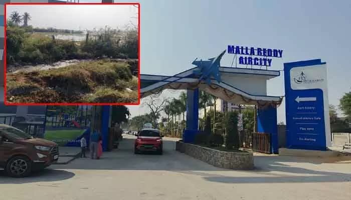 Pollution Threat to Shamirpet Lake