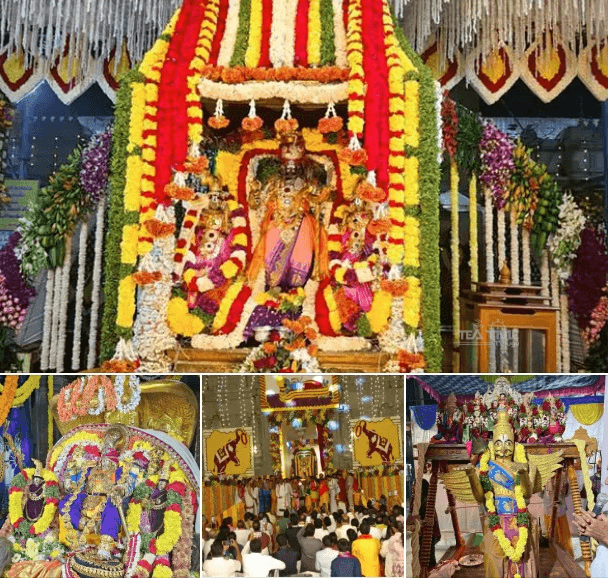 Uttara Dwara Darshan Held on the Occasion of Vaikuntha Ekadashi