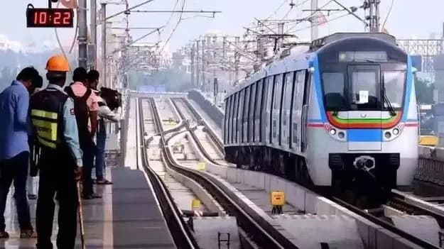 Hyderabad Metro Extends Services Till Midnight for New Year Celebrations