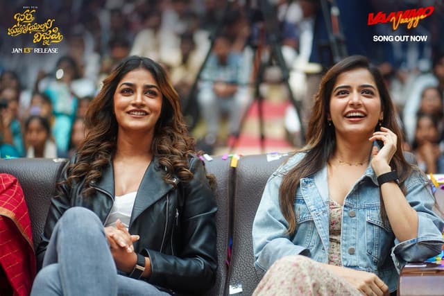 Dimple Hayathi & Ashika Ranganath Steal the Spotlight at Bhartha Mahashayulaku Wignapthi Event!