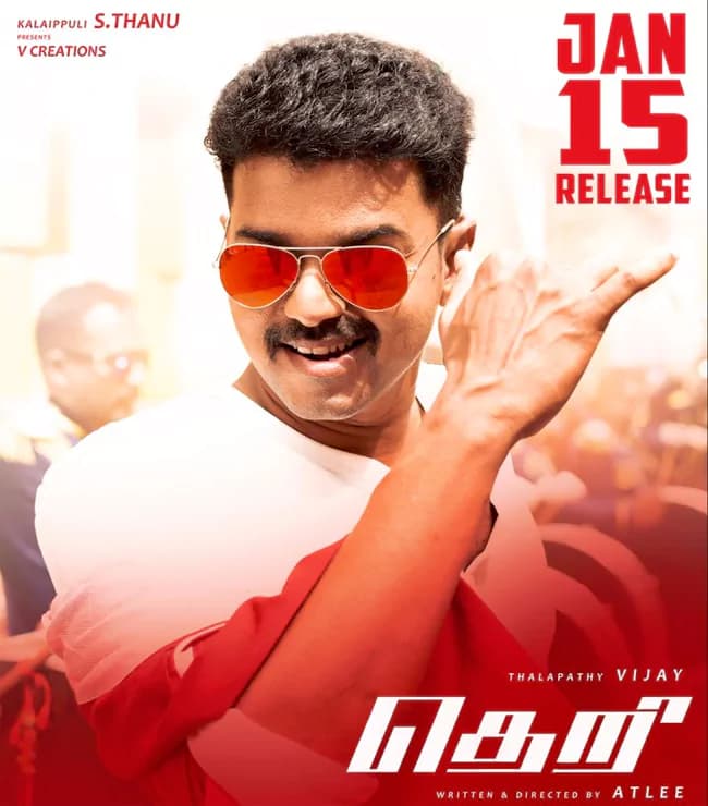 ‘Theri’ to Be Re-released in Tamil Nadu on January 15