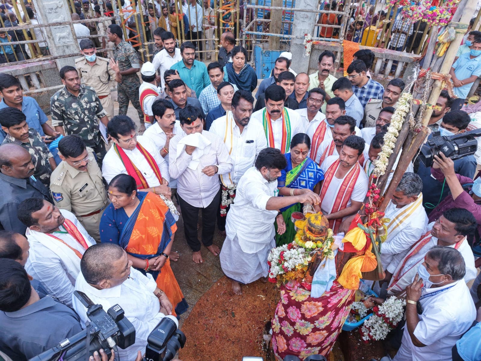 Sammakka Saralamma Jatara Symbol of Telangana Self-Respect: Deputy CM Bhatti Vikramarka