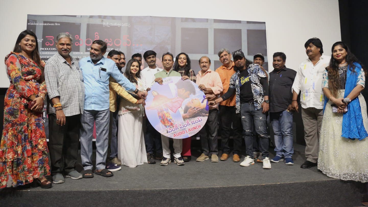 “Venky Pinky Jump” movie Audio Launched by Renowned Director V. Samudra and Bebakka