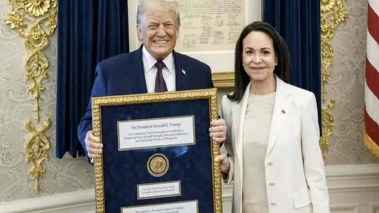 Trump Receives Symbolic Nobel Honor from Venezuelan Opposition Leader
