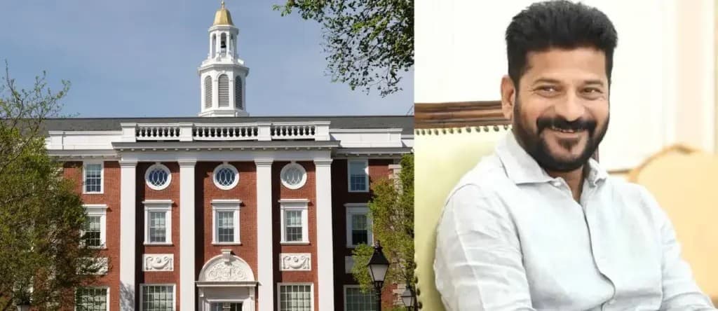 CM Revanth Reddy as a Harvard University student
