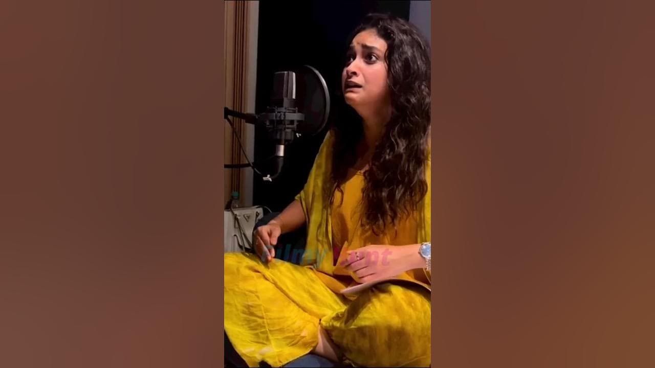 Keerthy Suresh Delivers Non-Stop Dubbing for 9 Hours