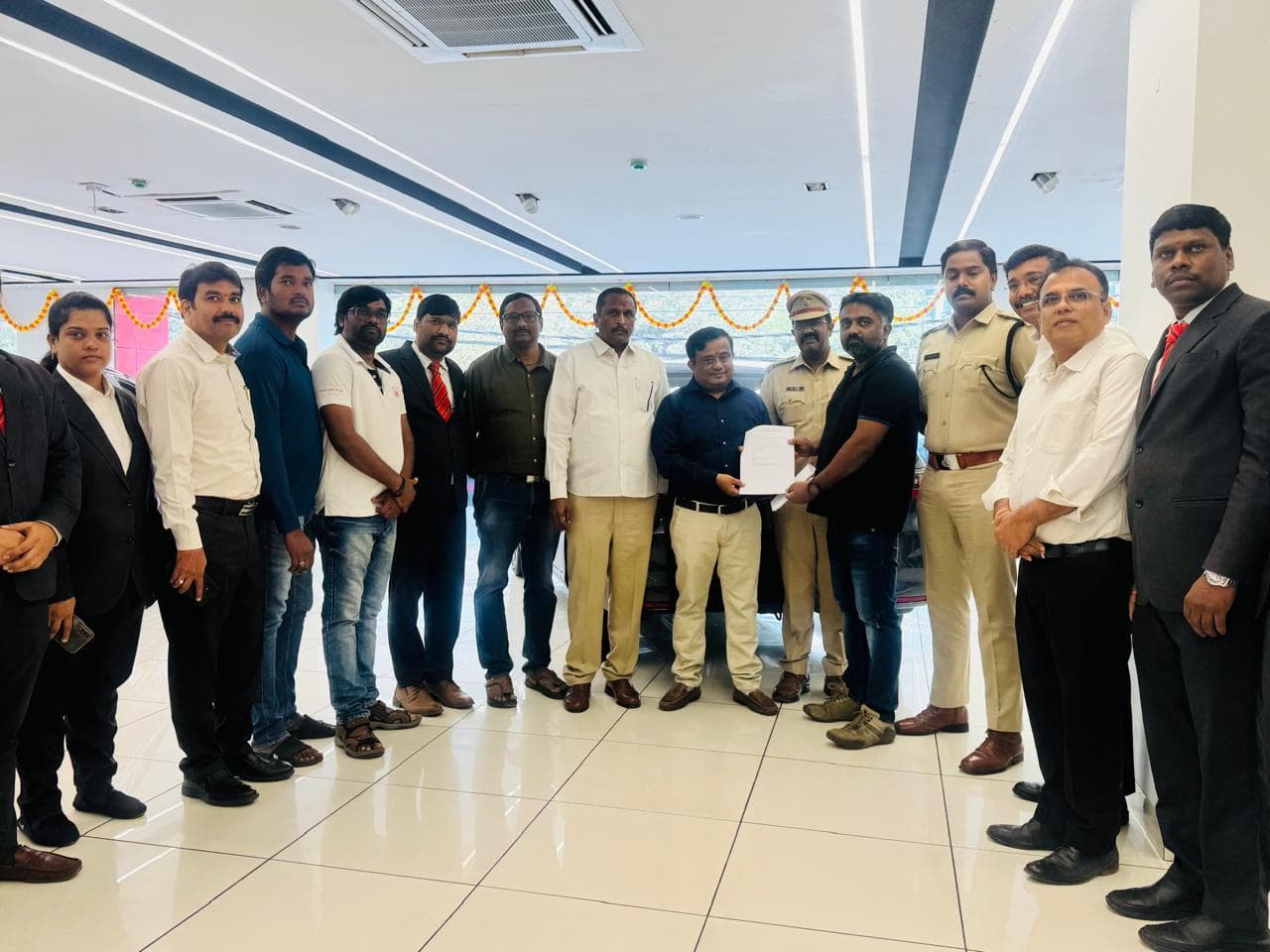 Telangana - Vehicle Registration at the Showroom... In Effect from Today