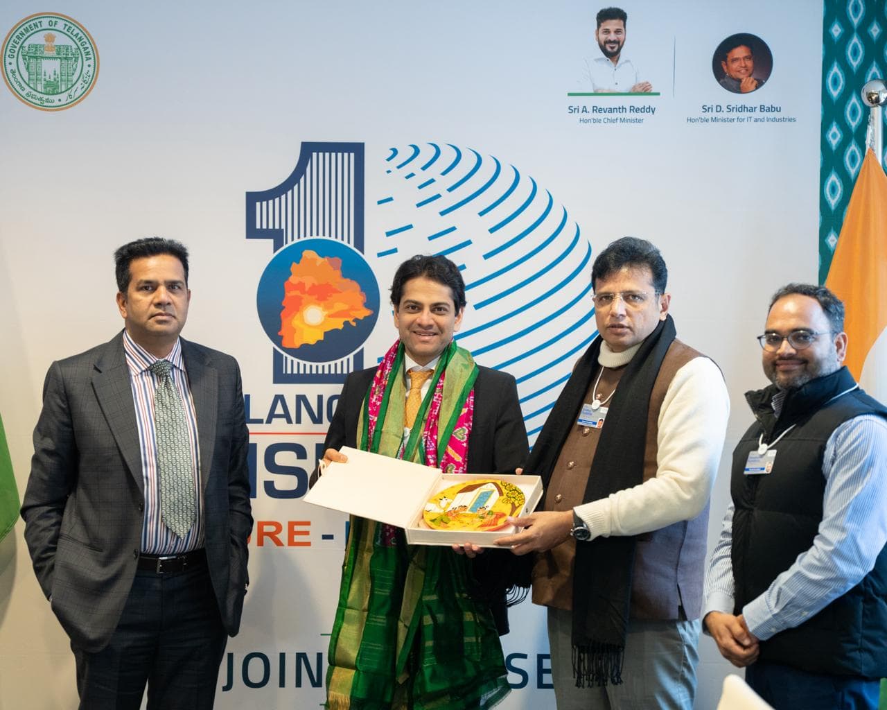 Telangana Secures ₹5.75 Lakh Crore Investments At Davos