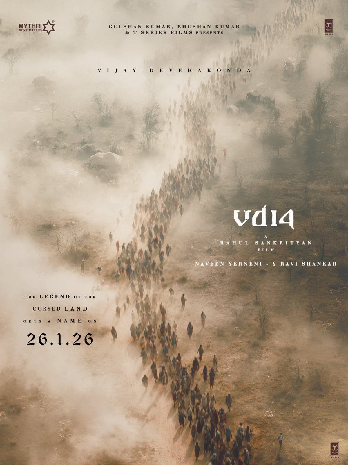 The title of 'VD14' will be revealed on Republic Day