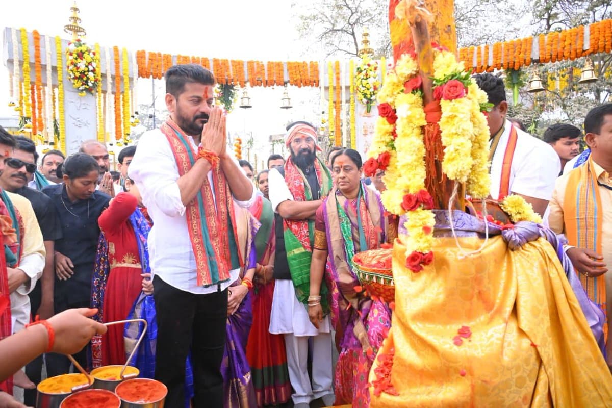CM Revanth Reddy Extends Greetings on the Occasion of Medaram Jatara