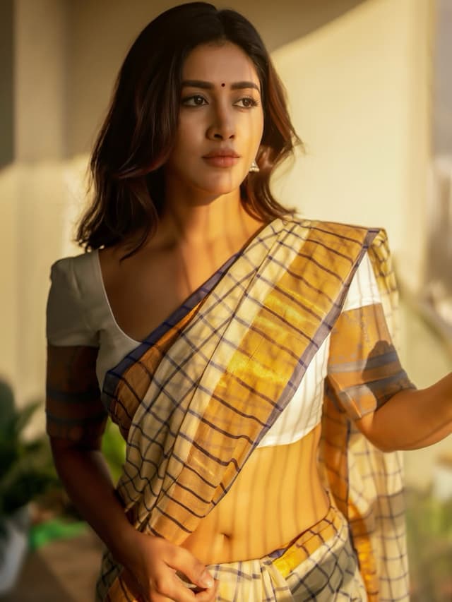 Nabha Natesh Stuns In Saree.. Redefining Natural Beauty