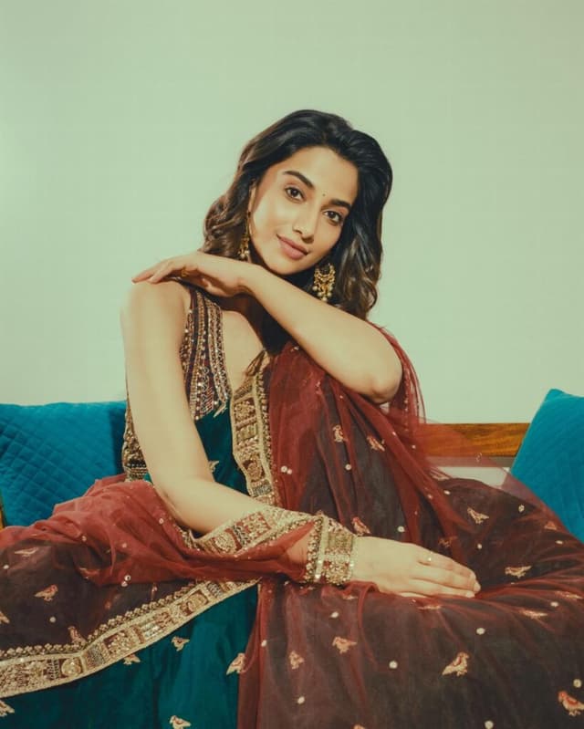 Meenakshi  in an Elegant Look