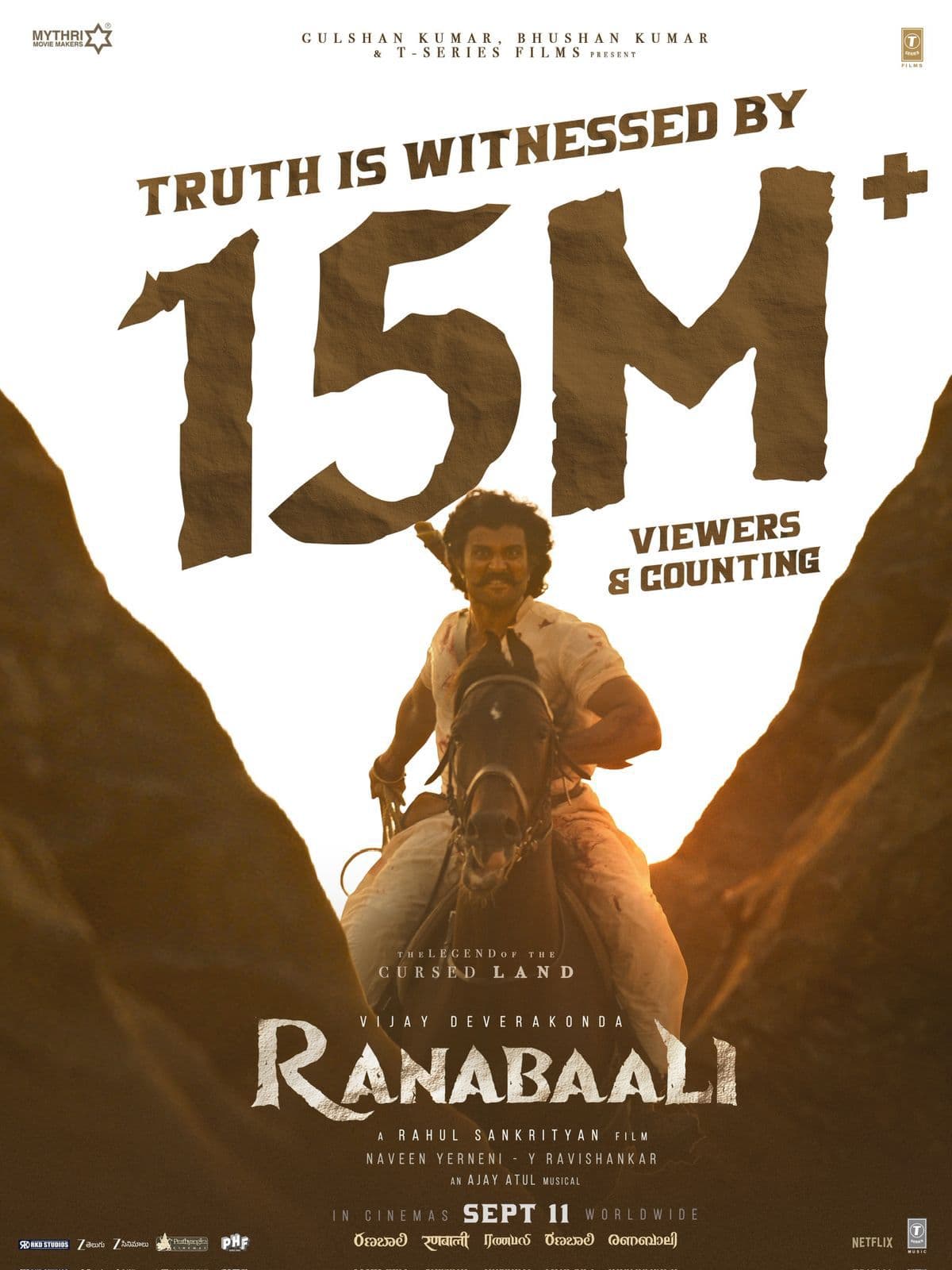 Ranabaali glimpse crosses 15 million plus views