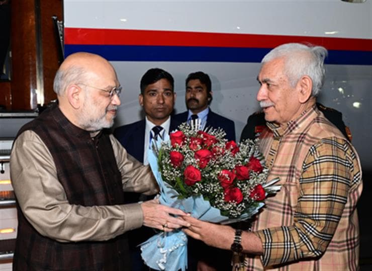 Amit Shah Chairs Crucial Meeting on Jammu and Kashmir Security