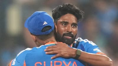 Don't joke, I told Suryakumar Yadav when he called - Mohammed Siraj