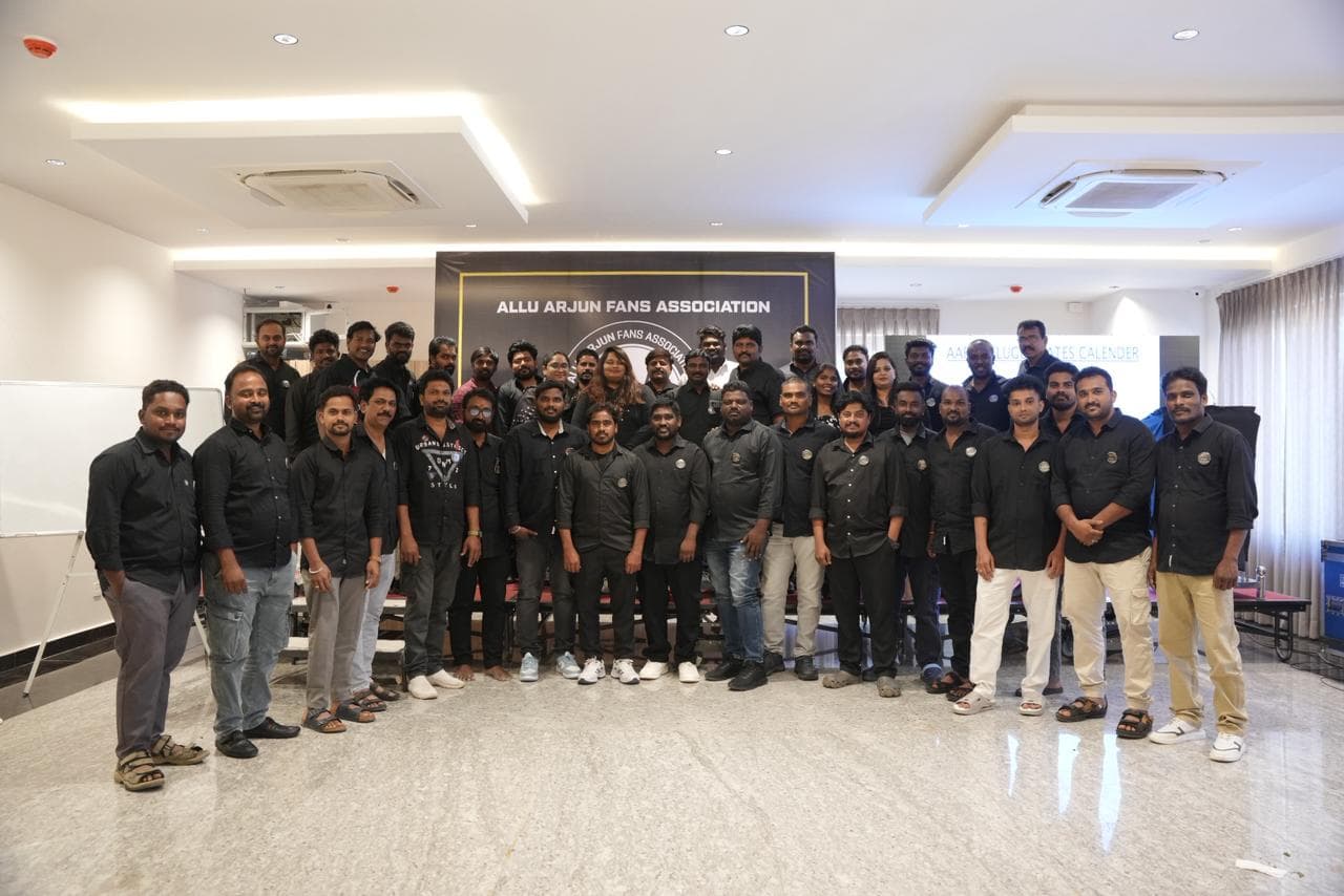 Allu Arjun Fans Association Takes Key Decisions Aimed at Strengthening Fan Unity