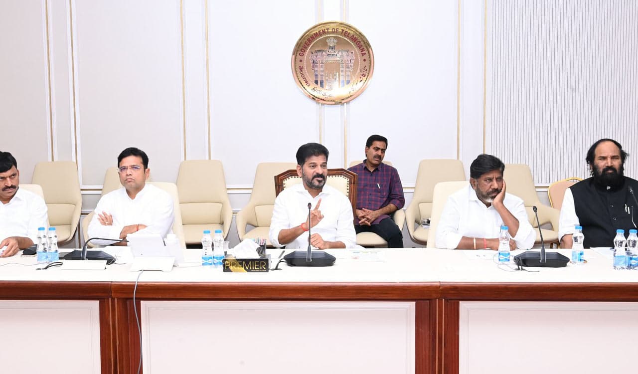 CM Revanth Reddy Holds Zoom Meeting with Ministers on  Municipal Polls